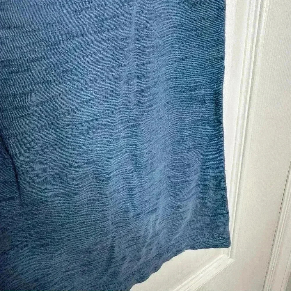 Joe Fresh T-Shirt Embroidered  Blue & White Size Extra Small - Picture 5 of 16